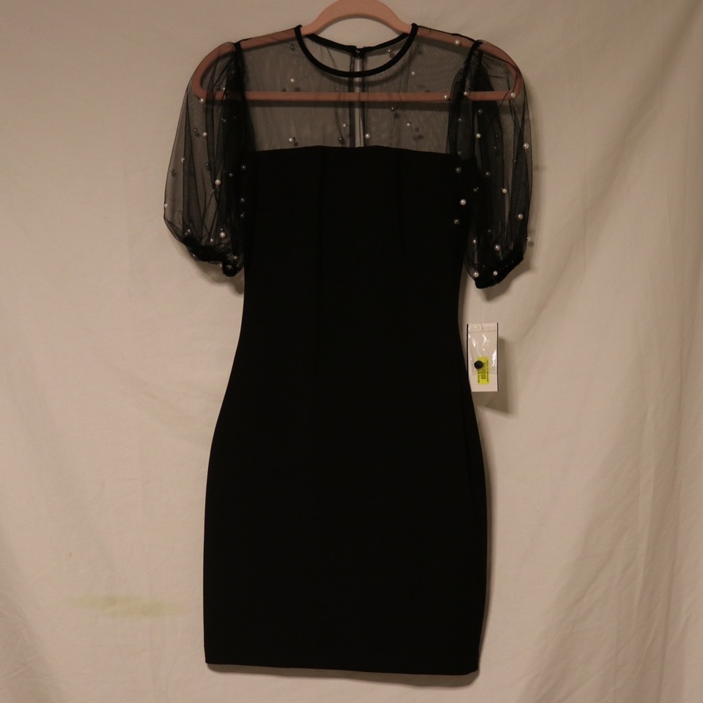 B Darlin black sexy cocktail dress